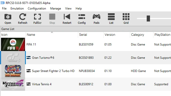 rpcs3 tema classic bright