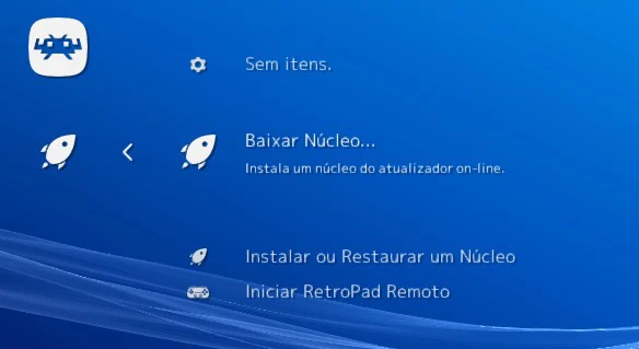 baixar nucleo retroarch