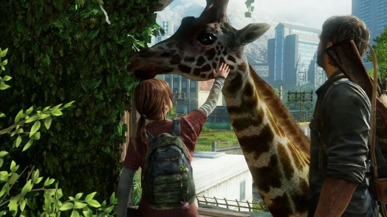 last of us cena girafa