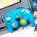 GameCube Emerald Blue Controle (Pikmin 2 SE)