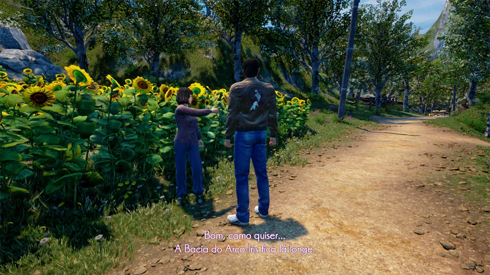 shenmue III npc dialogo
