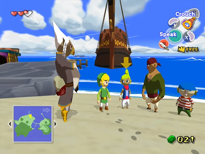 zelda wind waker gamecube