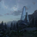 halo infinite melhoria grafica tower cycle noite