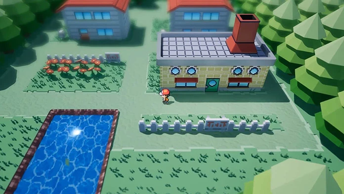 pokemon pallet town unreal engine