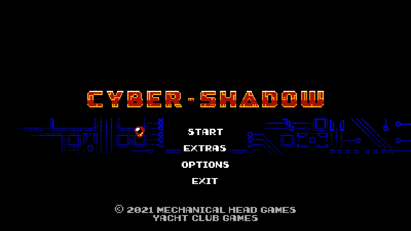 cyber shadow tela titulo