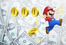 mario dinheiro nintendo riqueza