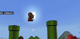 super mario bros em minecraft