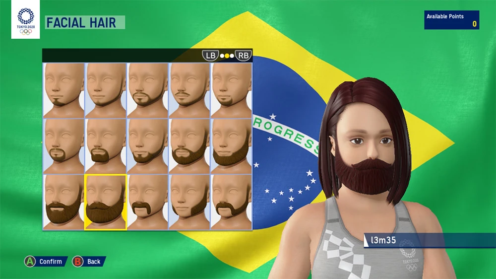 olympic games tokyo 2020 the official video game construtor de personagem