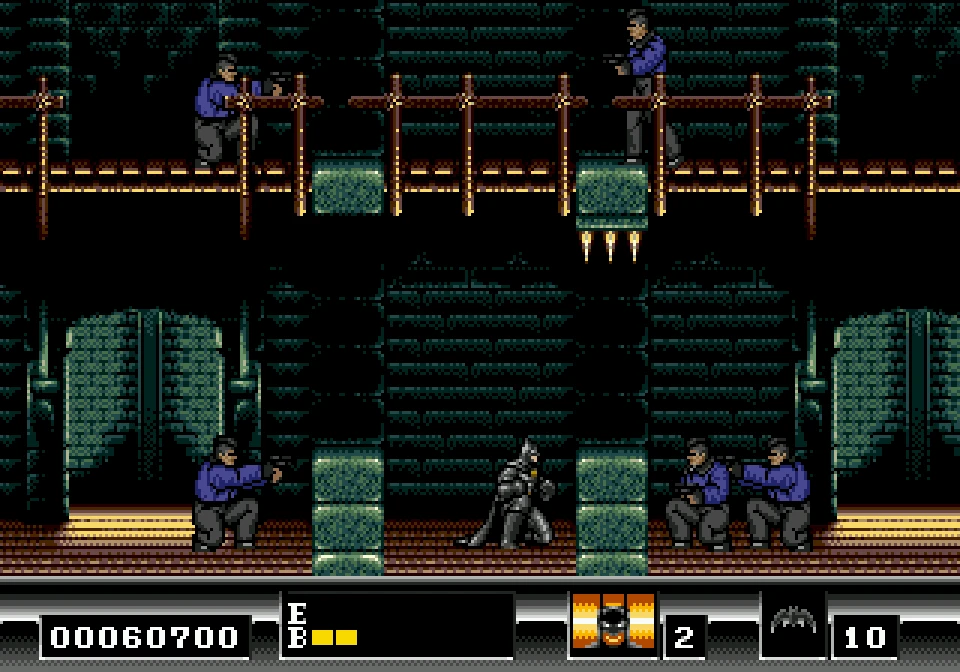 batman the video game mega drive