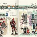 contra hand drawn guide