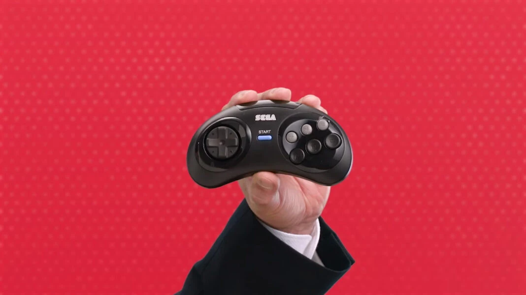 controle Mega Drive 6B wireless Switch