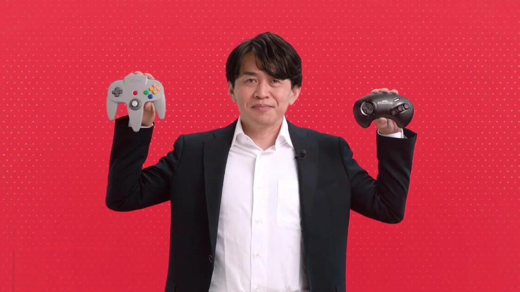 Yoshiaki Koizumi controles N64 e Genesis para Switch