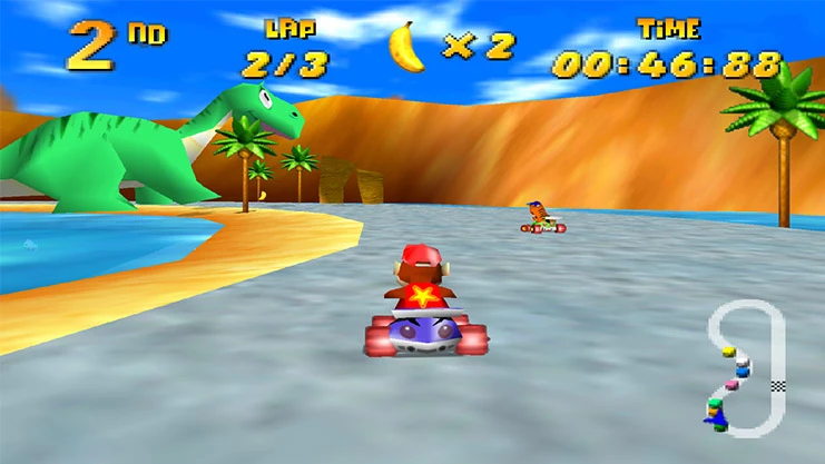cena de diddy kong racing