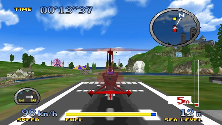 cena de pilotwings 64