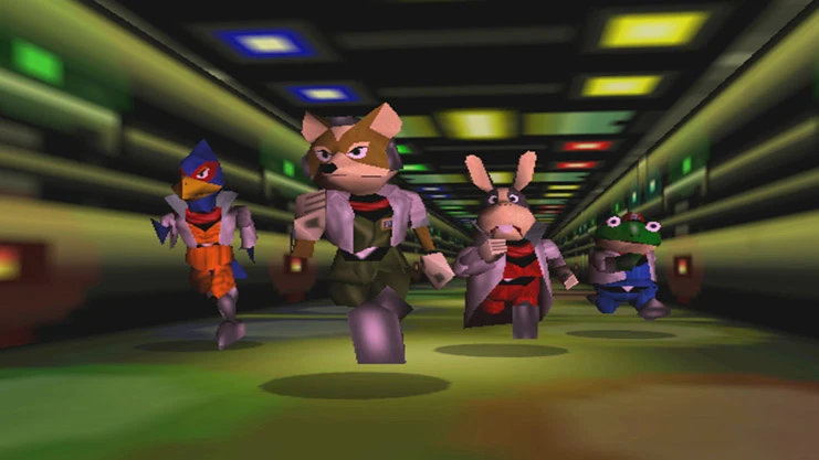 cena de star fox 64