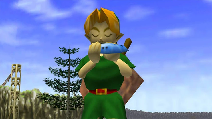 Cena de Ocarina of Time