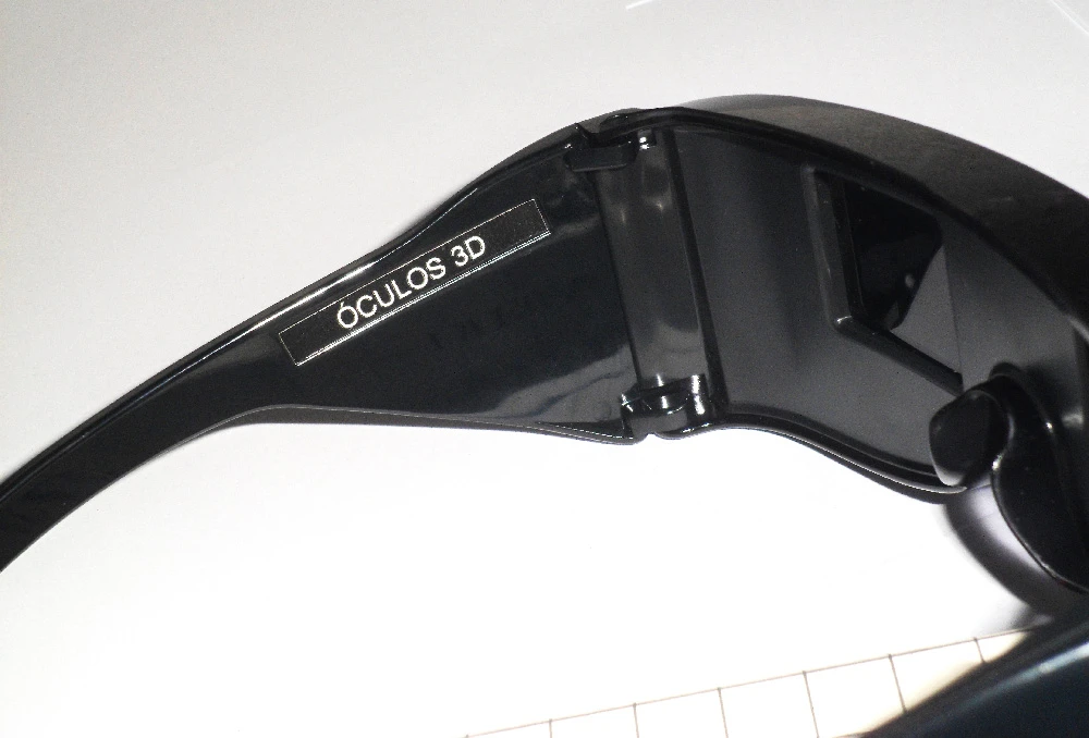 oculos 3d master system armacao