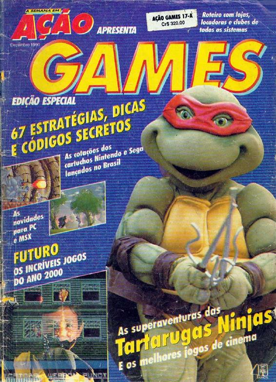 ação games edição especial 1 dezembro 1990