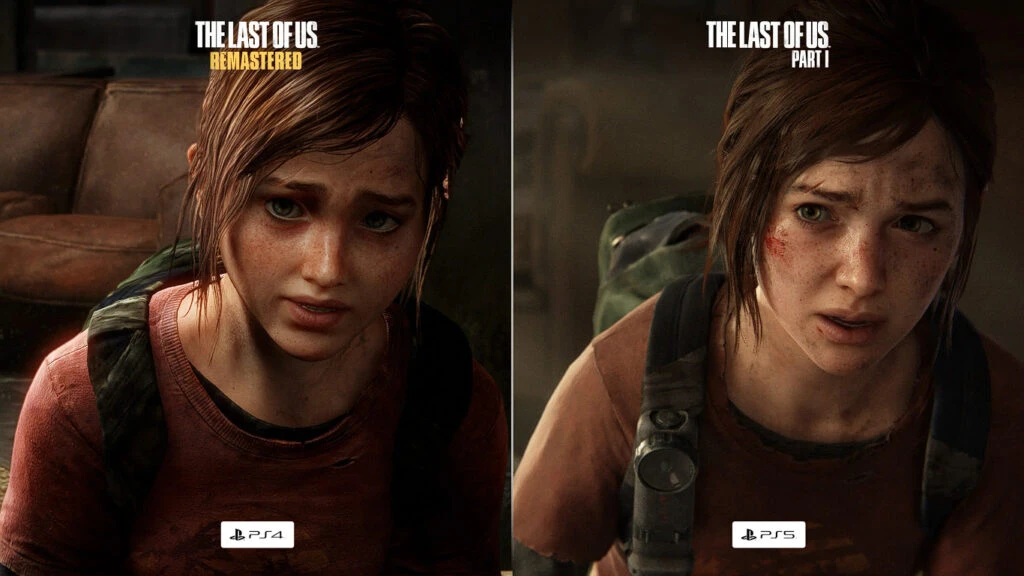 comparativo last of us original e remake part 1