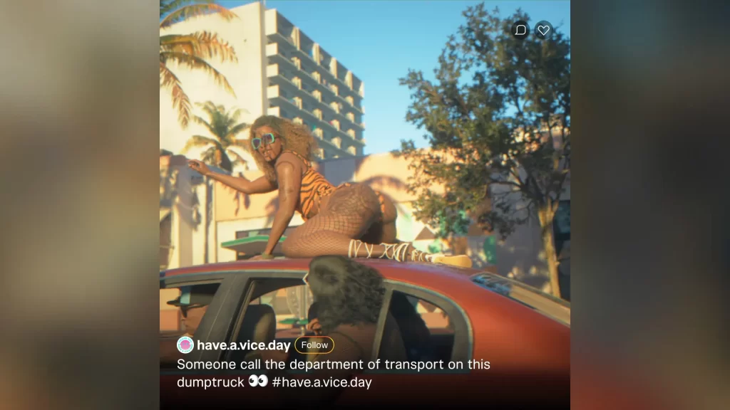 gta vi trailer twerk capo carro