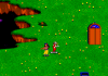 toejam and earl mega drive banner pixel art