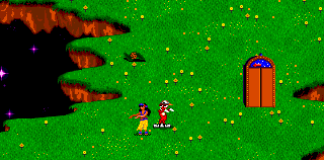 toejam and earl mega drive banner pixel art