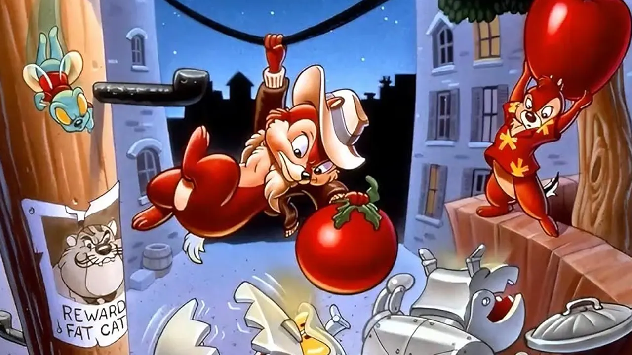 chip n dale nes banner