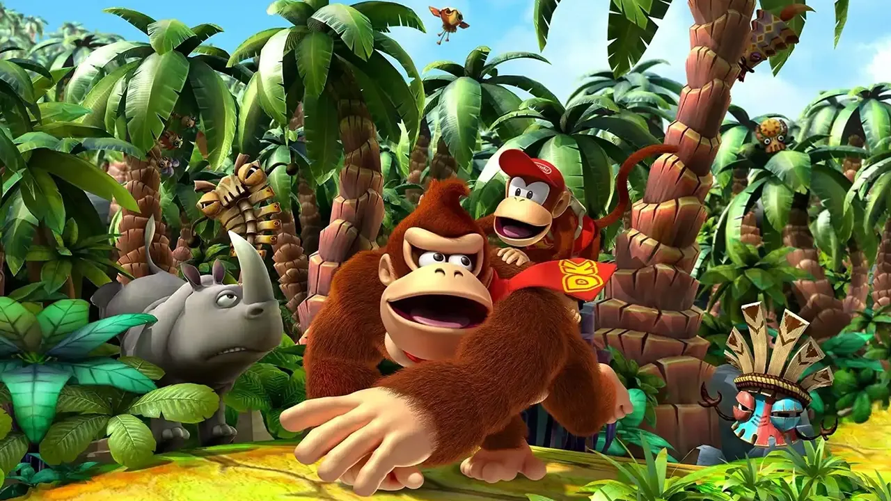 arte oficial de donkey kong