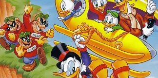 Disney’s DuckTales duck tales nes banner