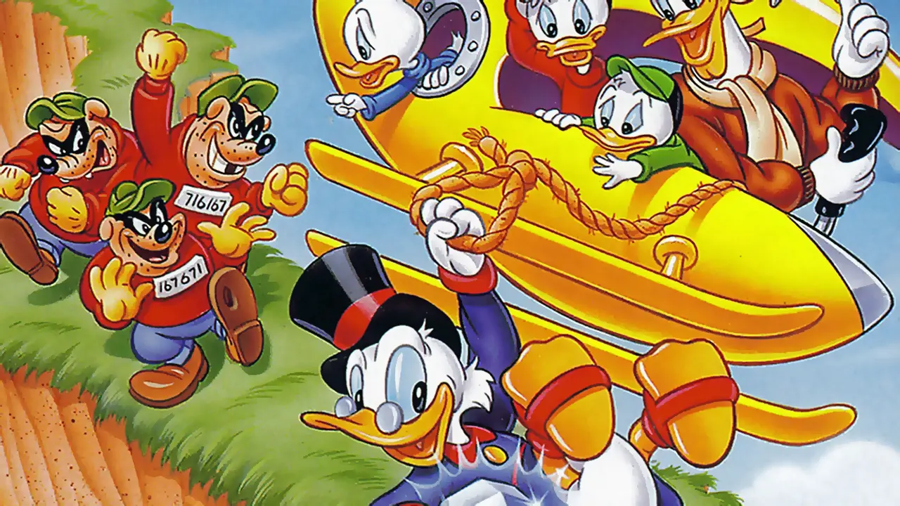 duck tales nes banner